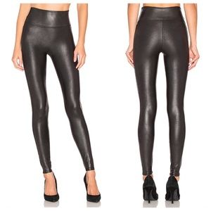 SPANX faux leather leggings. New without tags. Large petite